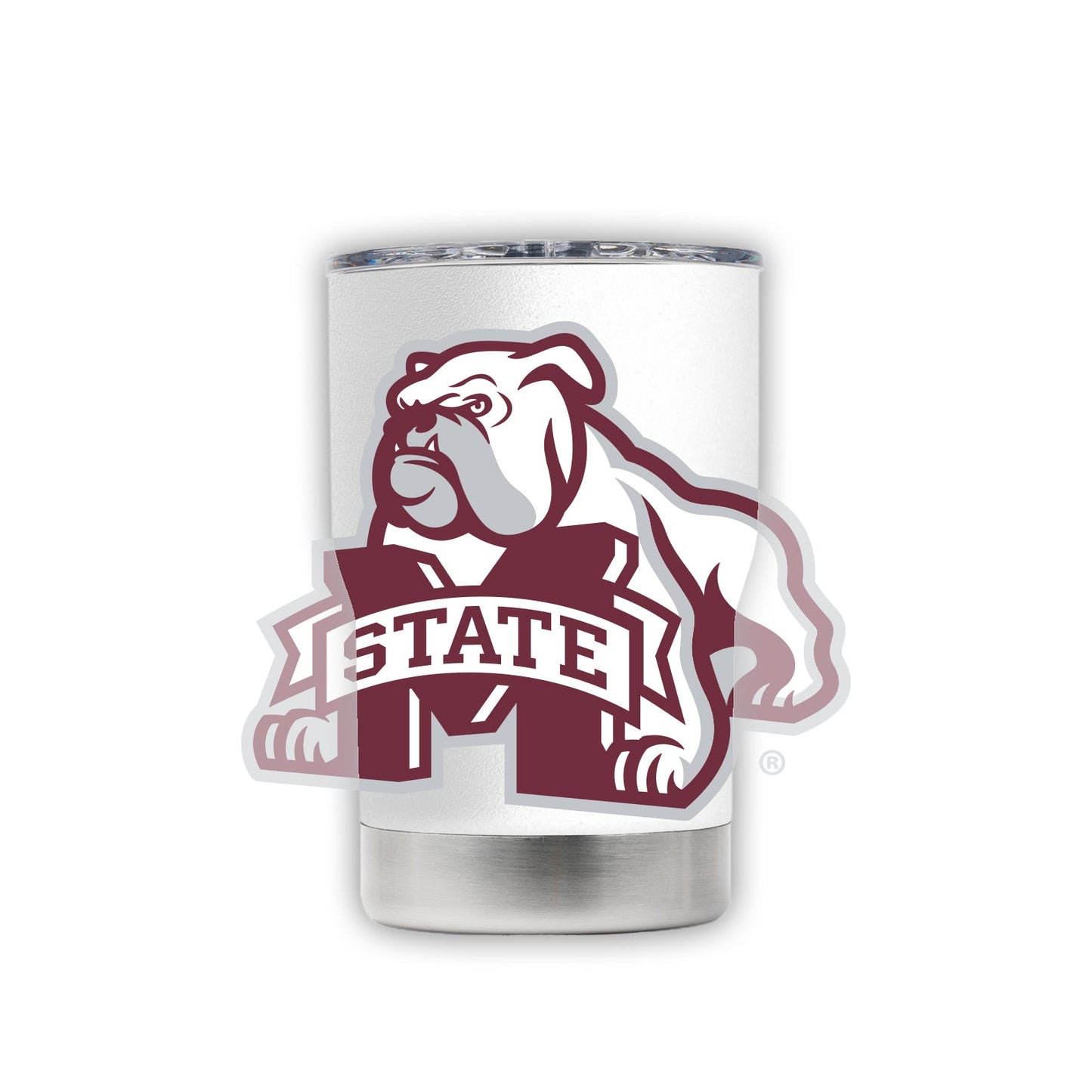 Mississippi State Jacket 2.0 White Can-Bottle Cooler