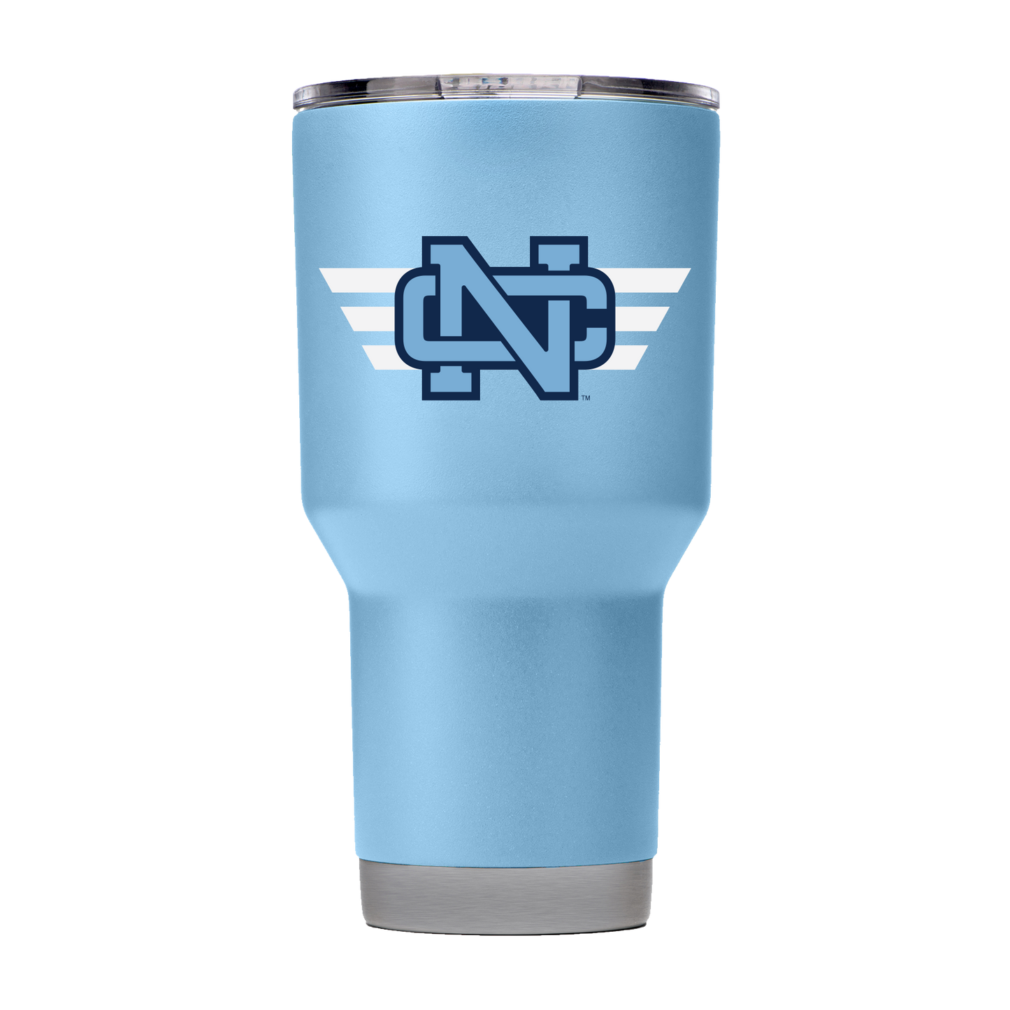 North Carolina College Vault 30oz Blue Tumbler