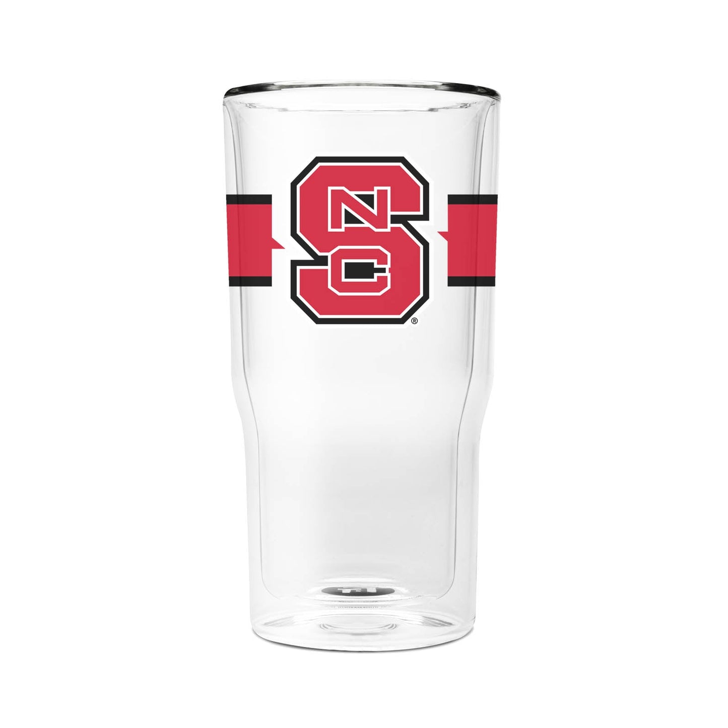 NC State 16oz 2-Pack Glass Tumblers