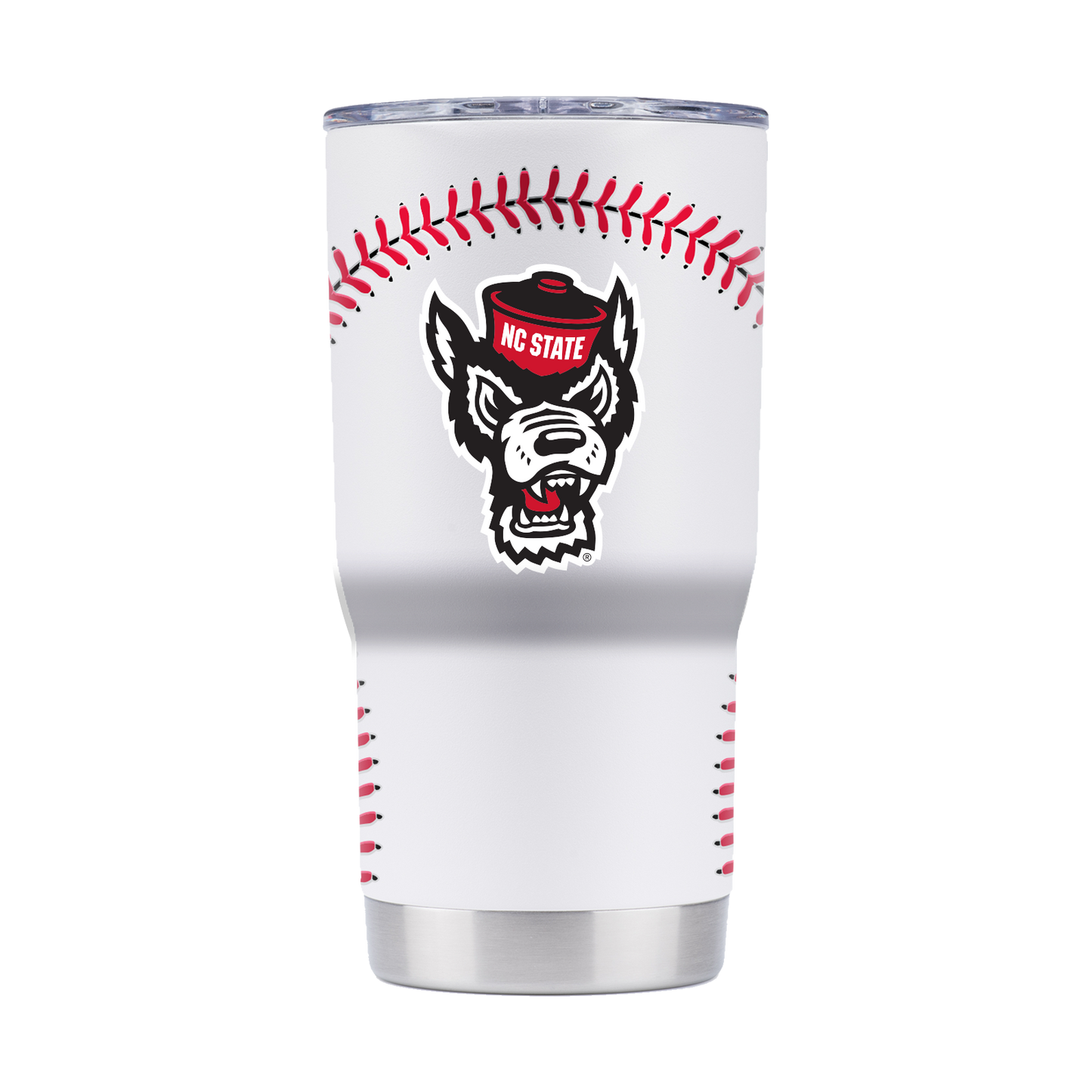 NC State 20oz Baseball Tumbler