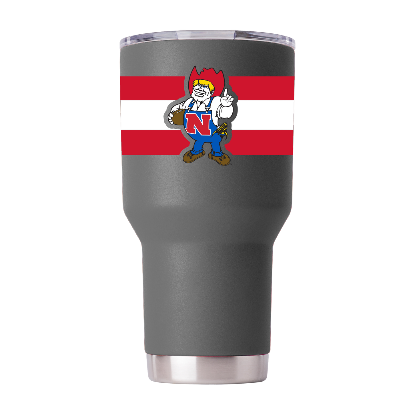 Nebraska Vault Collection 30oz Grey Tumbler
