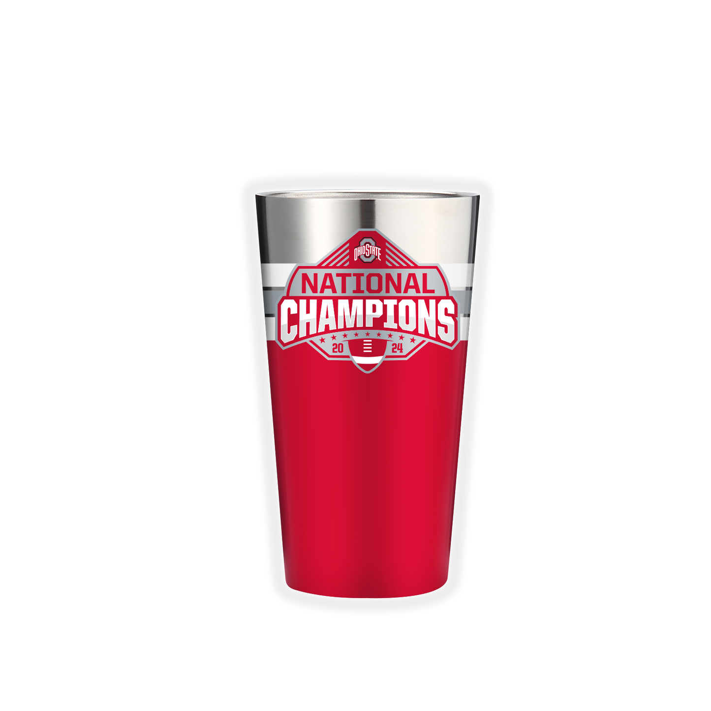 Ohio State 2024 National Champs 16oz Stainless Pint