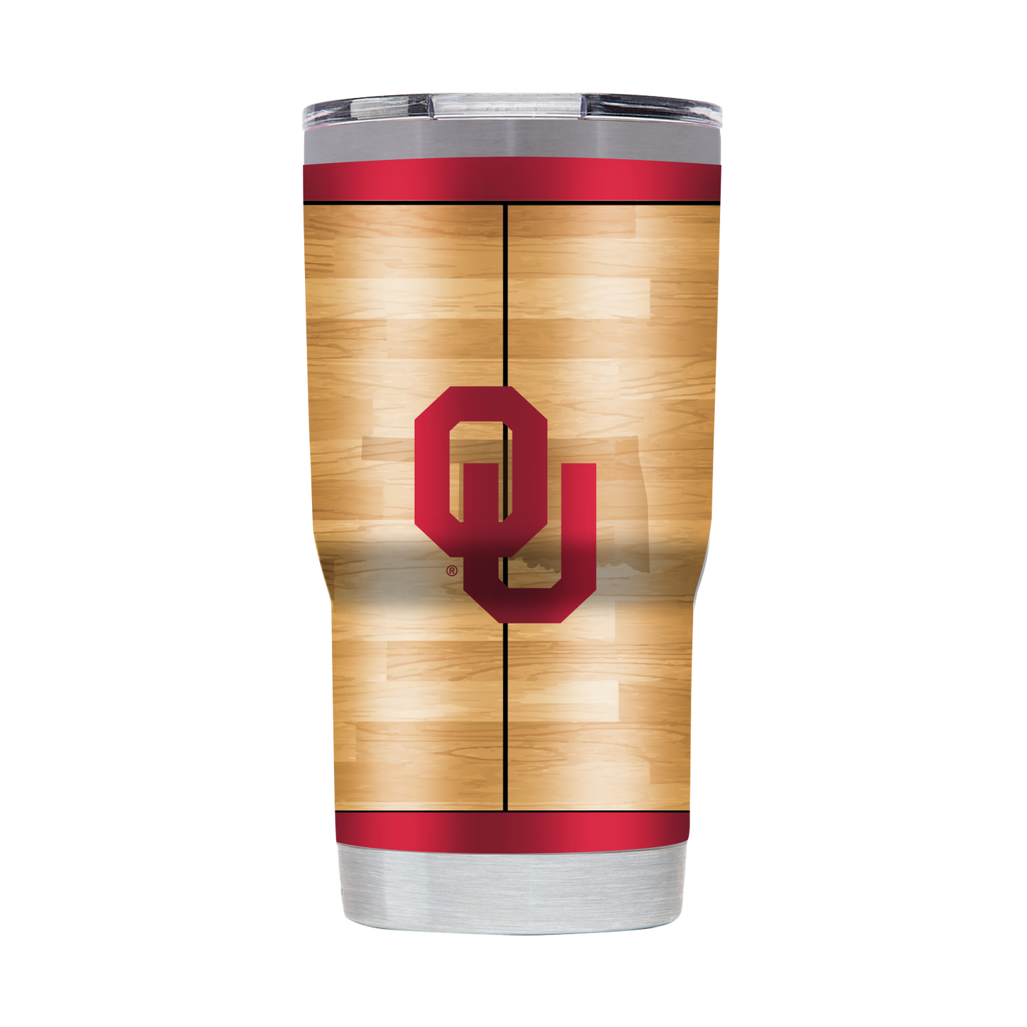 Oklahoma 20oz Basketball Court Tumbler