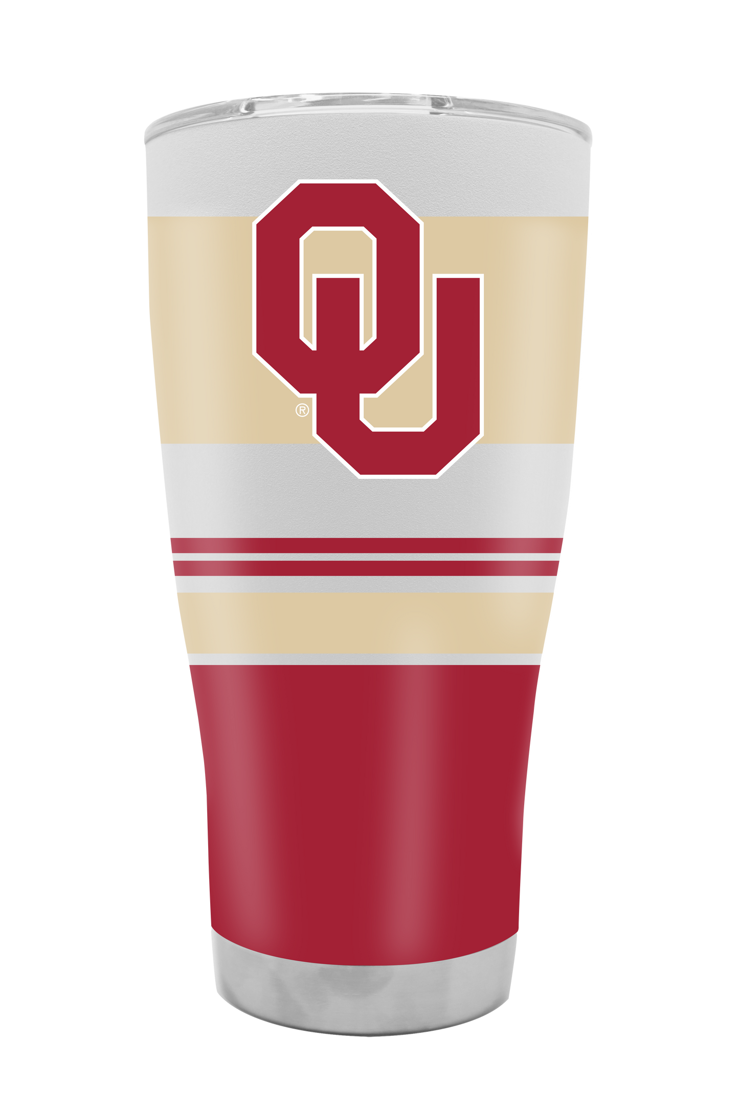 Oklahoma 30oz Stripe Tumbler