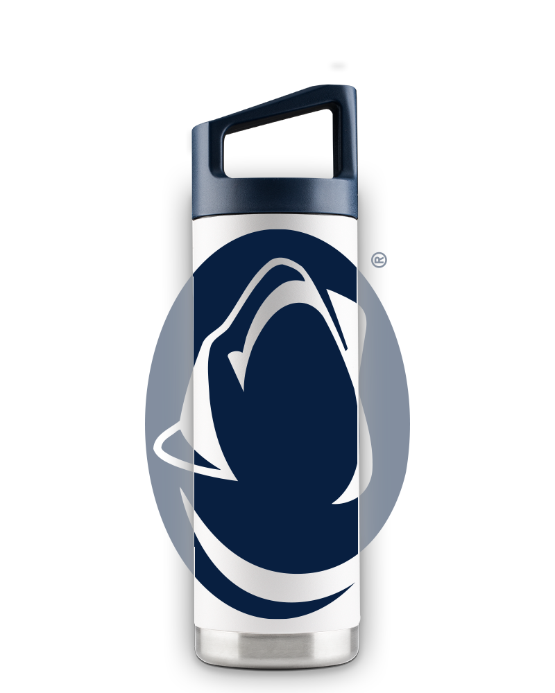 Penn State 16oz White Youth Bottle