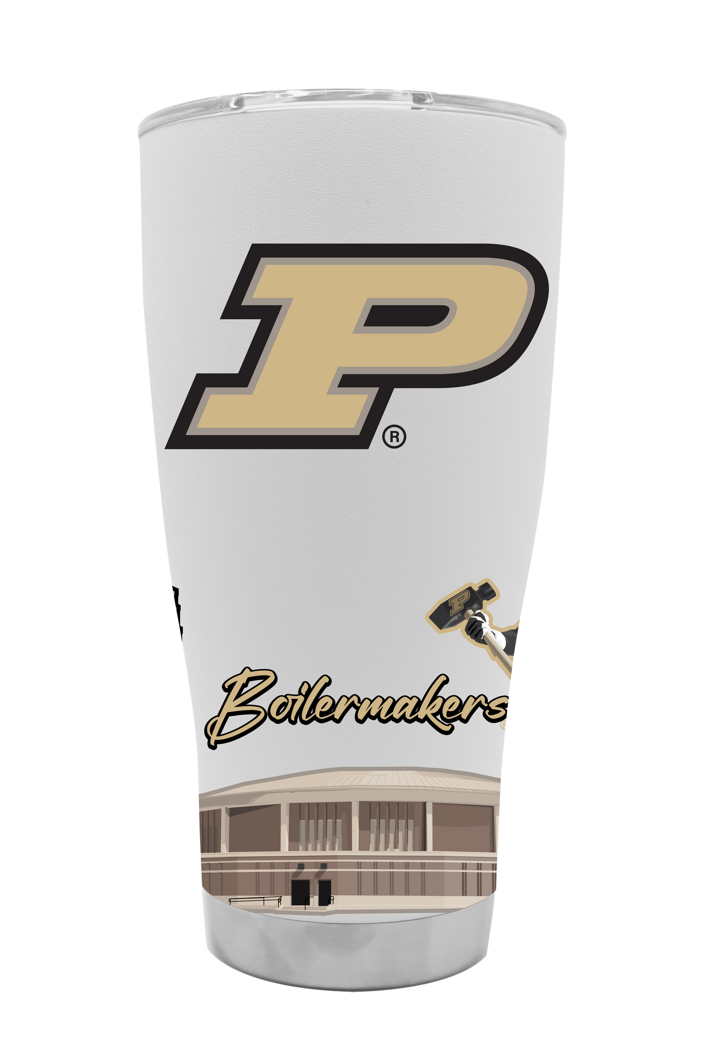 Purdue 30oz Campus Icons Tumbler