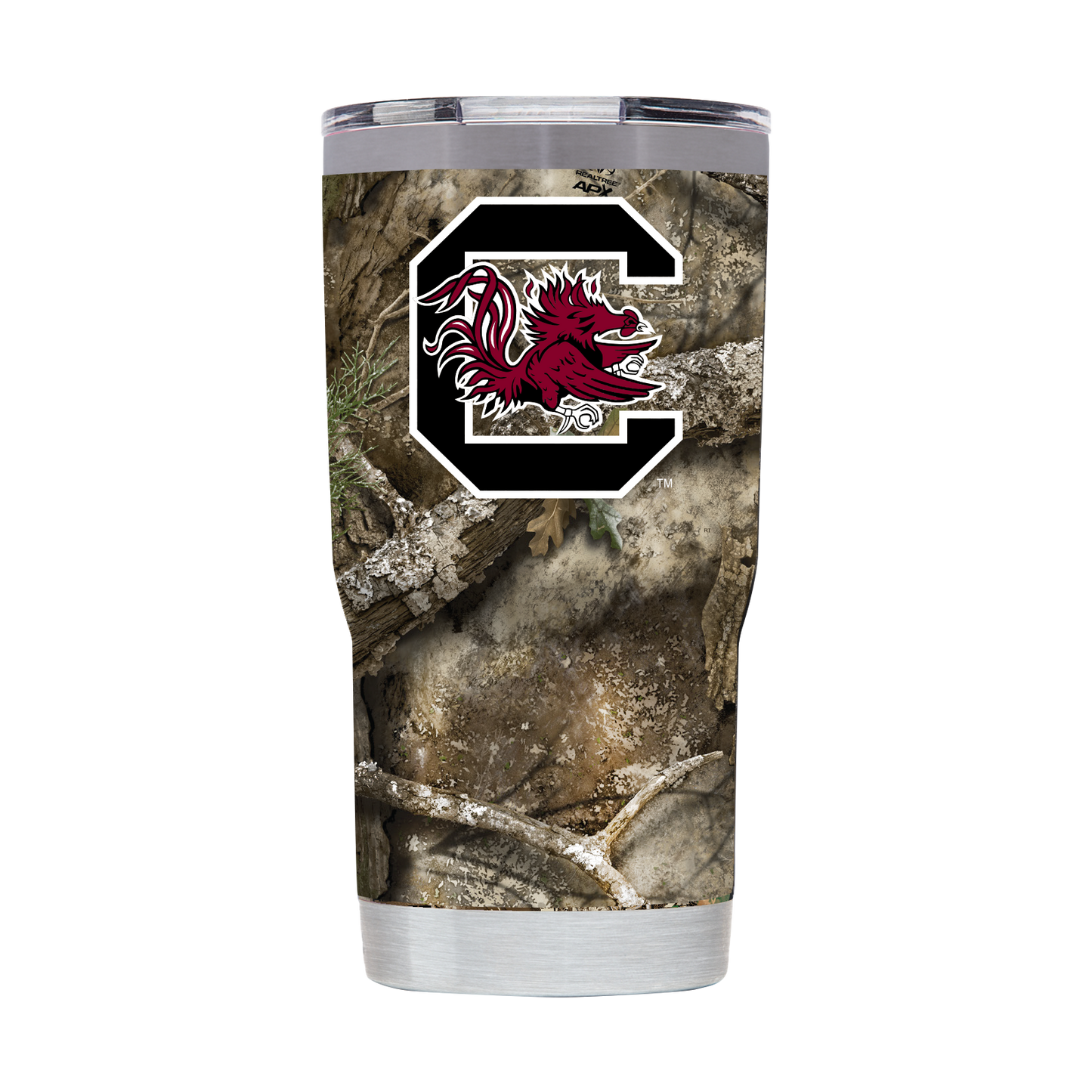 South Carolina 20oz Realtree Camo Tumbler