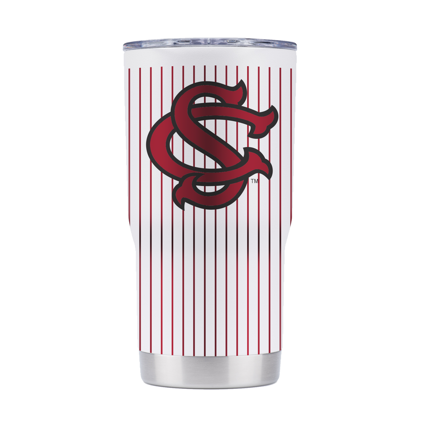 South Carolina 20oz Baseball Pinstripe Tumbler