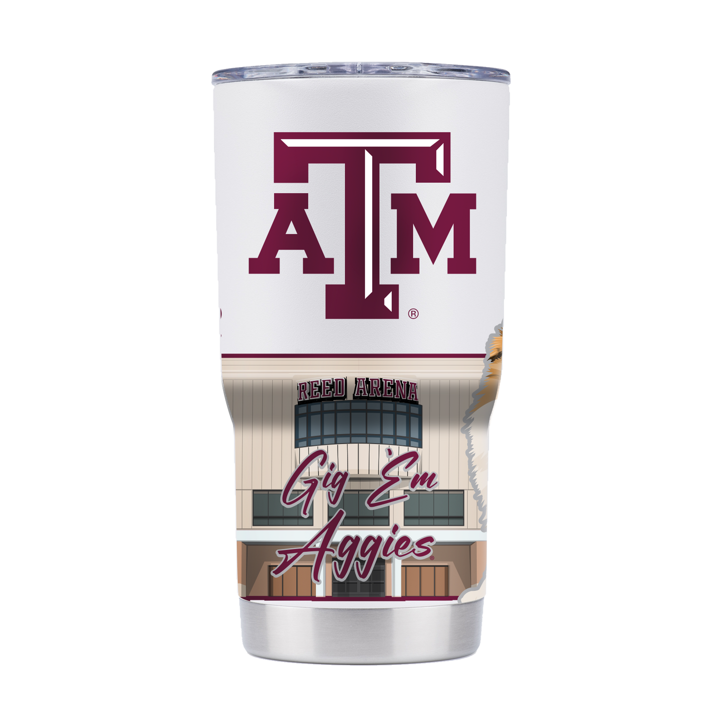 Texas A&M 20oz Campus Icons Tumbler