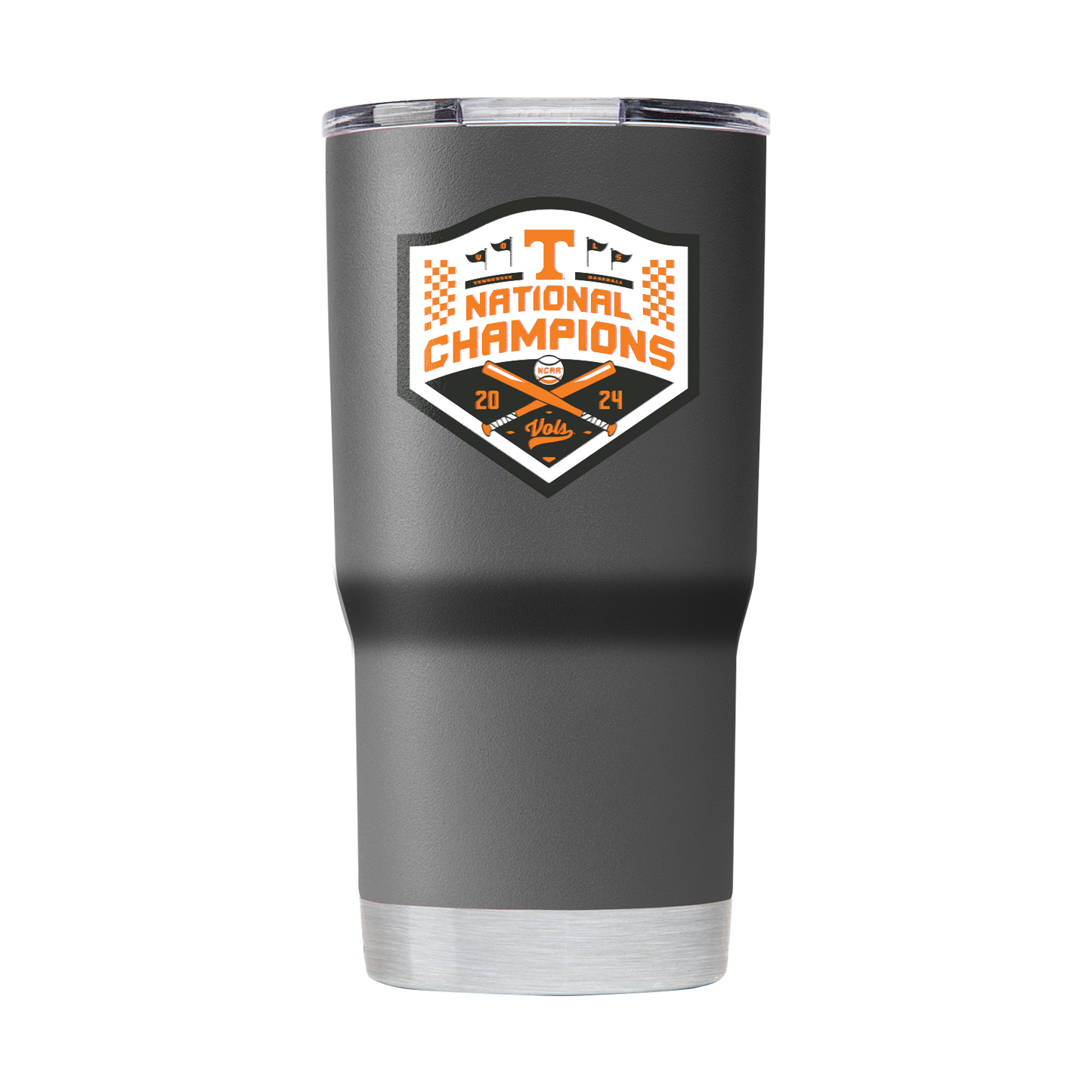 Tennessee 20oz Grey Baseball National Champions 2024