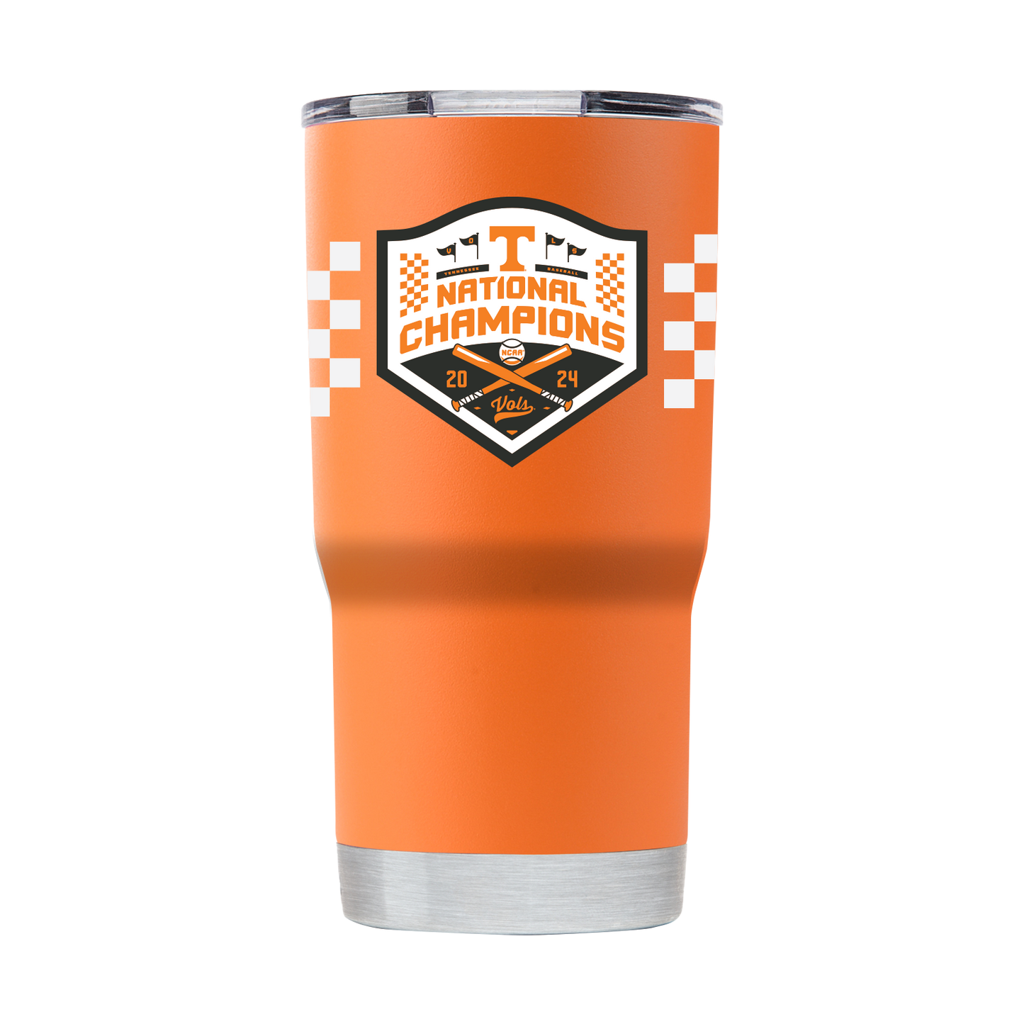 Tennessee 20oz Orange Baseball National Champions 2024 Tumbler