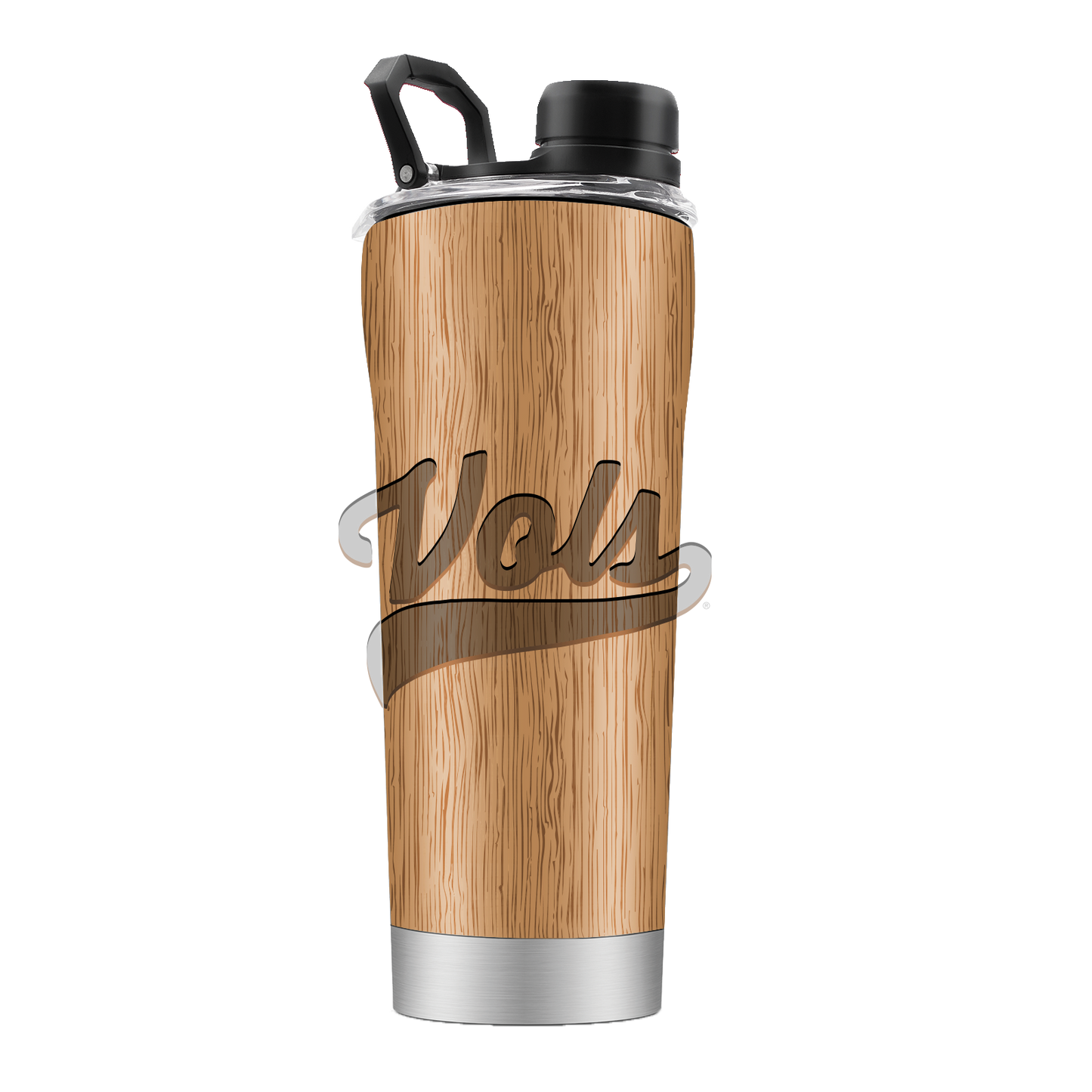 Tennessee Baseball Bat Stainless Steel Shaker