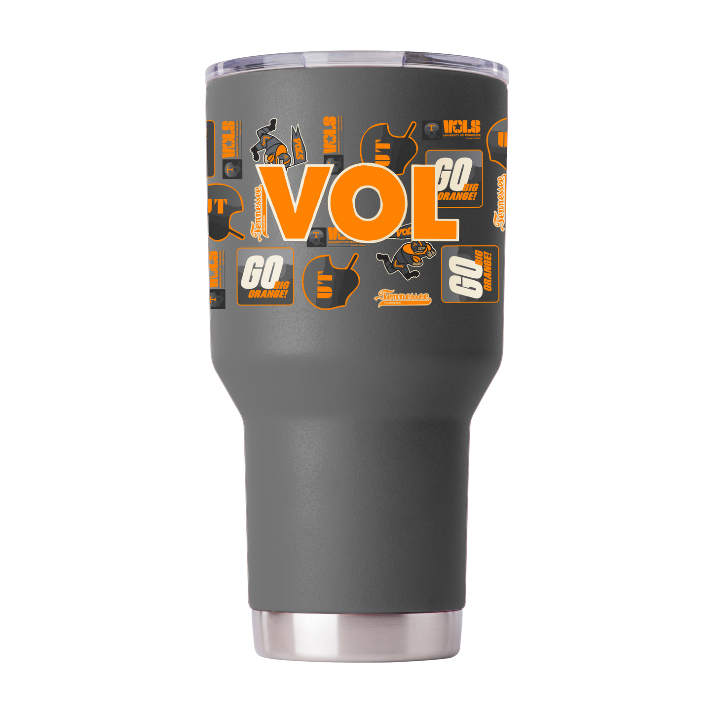 Tennessee 30oz Smoky Grey Tumbler - All Over