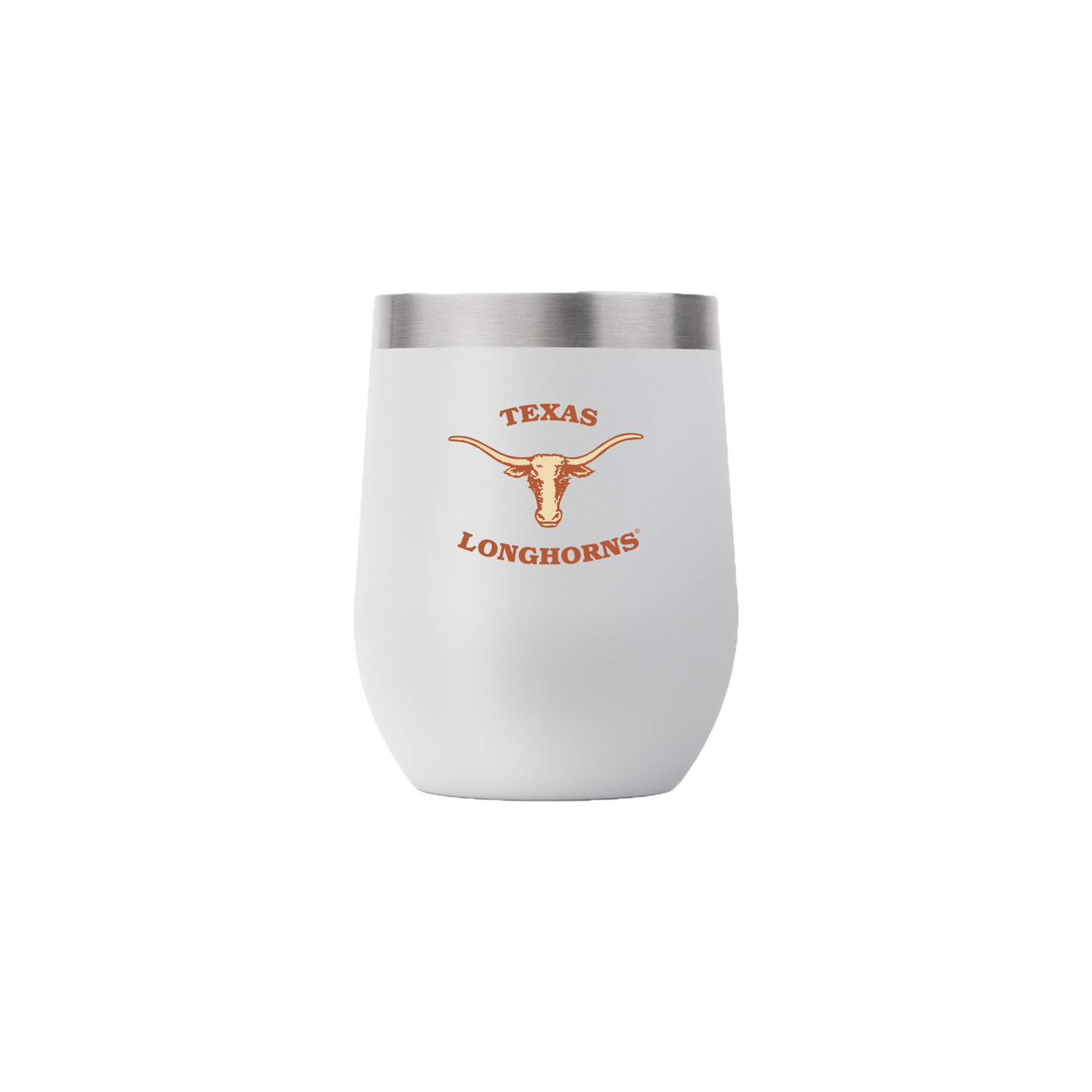Texas 12oz College Vault Stemless Light Grey Tumbler