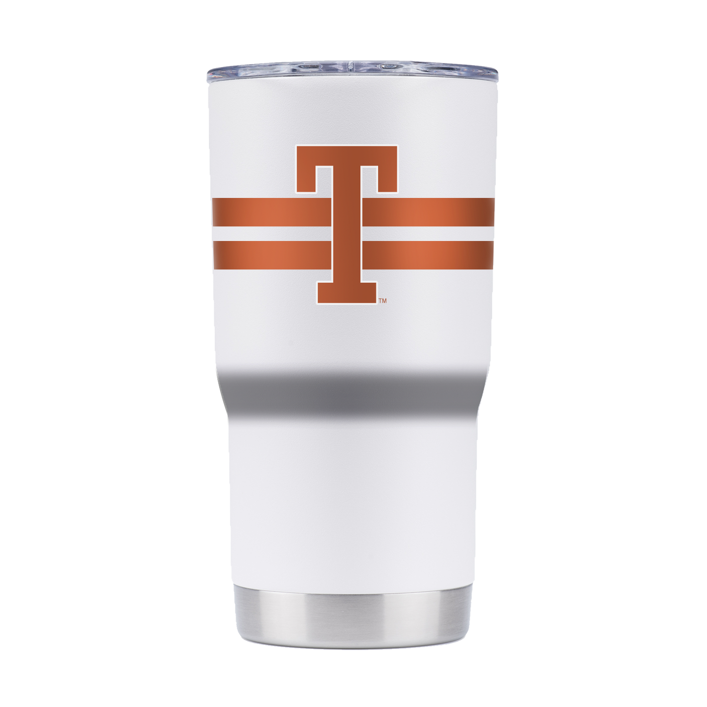 Texas 20oz College Vault White Tumbler