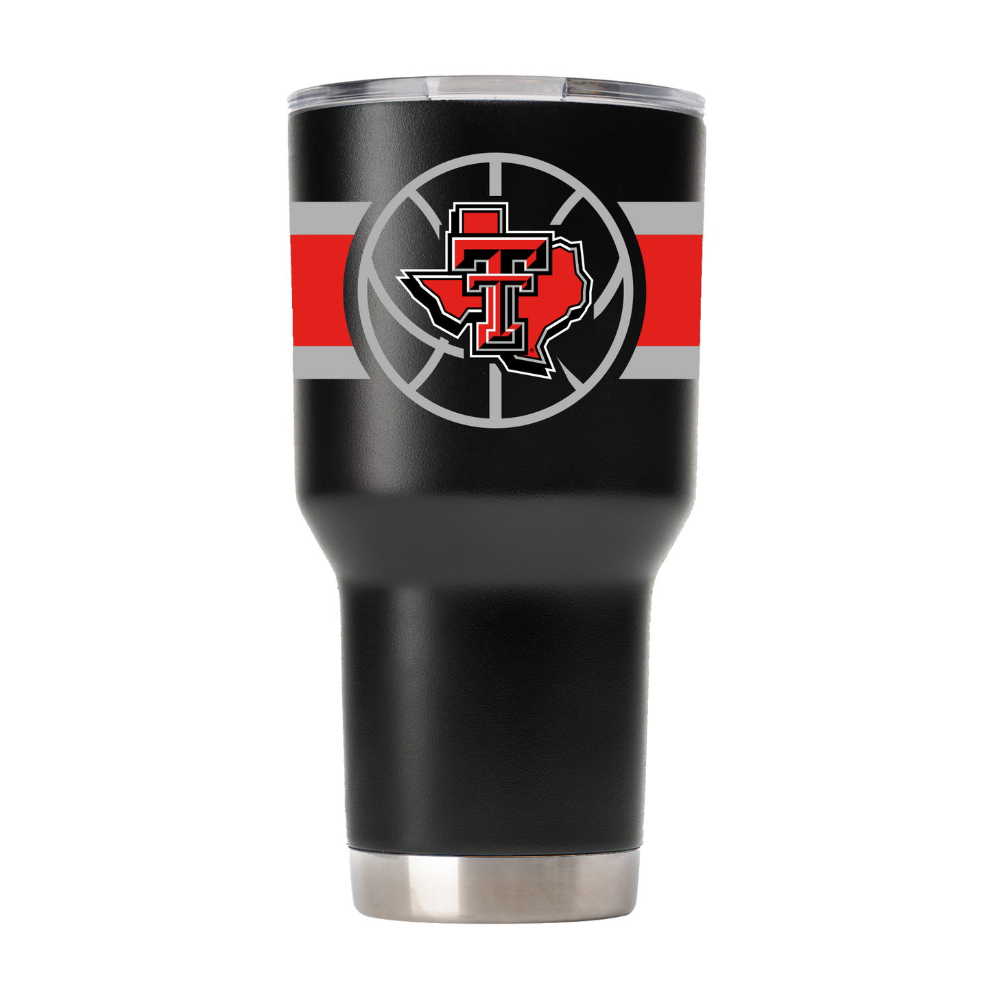 Texas Tech 30oz Red Raiders Basketball Tumbler