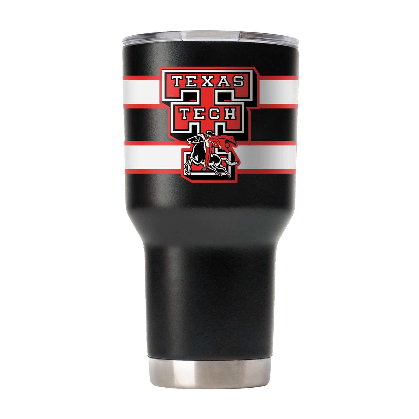 Texas Tech College Vault 30oz Black Tumbler
