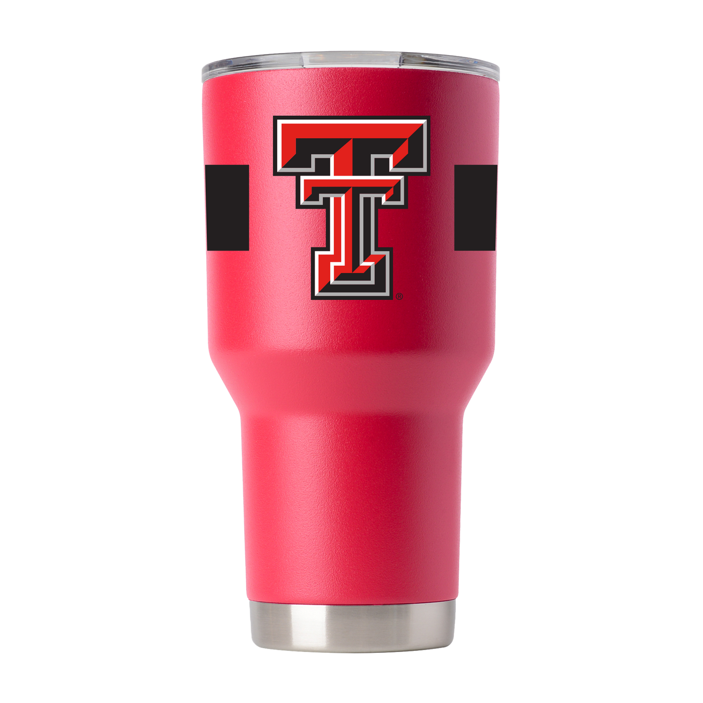 Texas Tech 30oz Red Raiders Red Tumbler w-Stripes