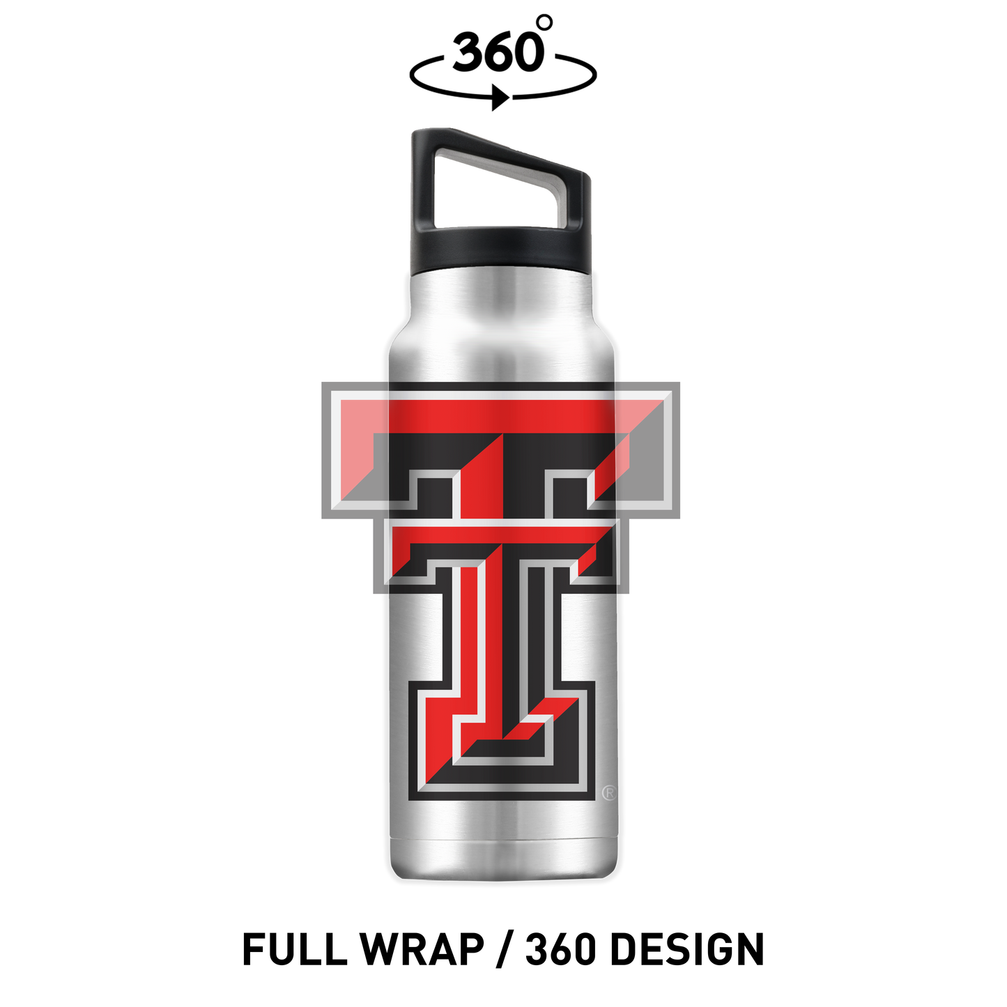 Texas Tech 40oz Stainless Steel Bottle