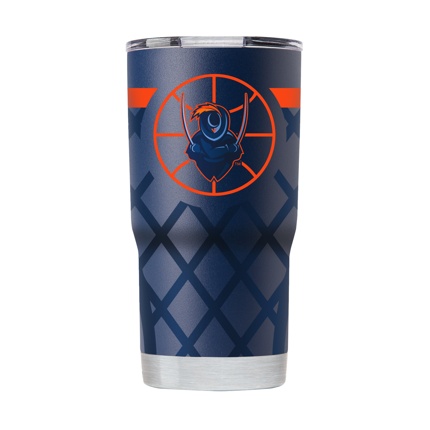 Virginia 20oz Navy Basketball Tumbler
