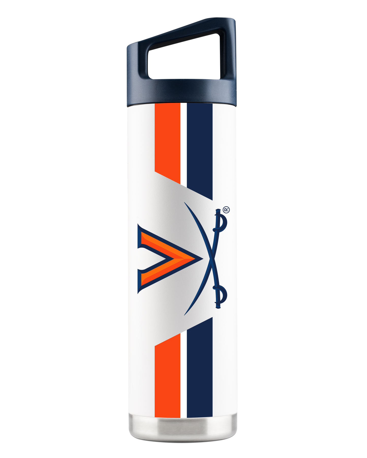 Virginia 22oz White Bottle