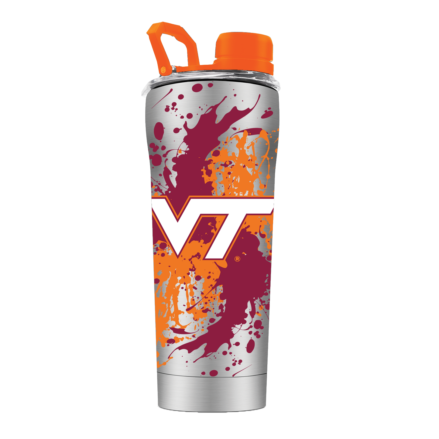 Virginia Tech Stainless Steel Shaker