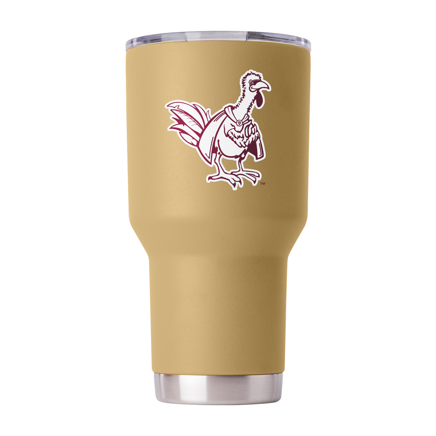 Virginia Tech College Vault 30oz Gold Tumbler