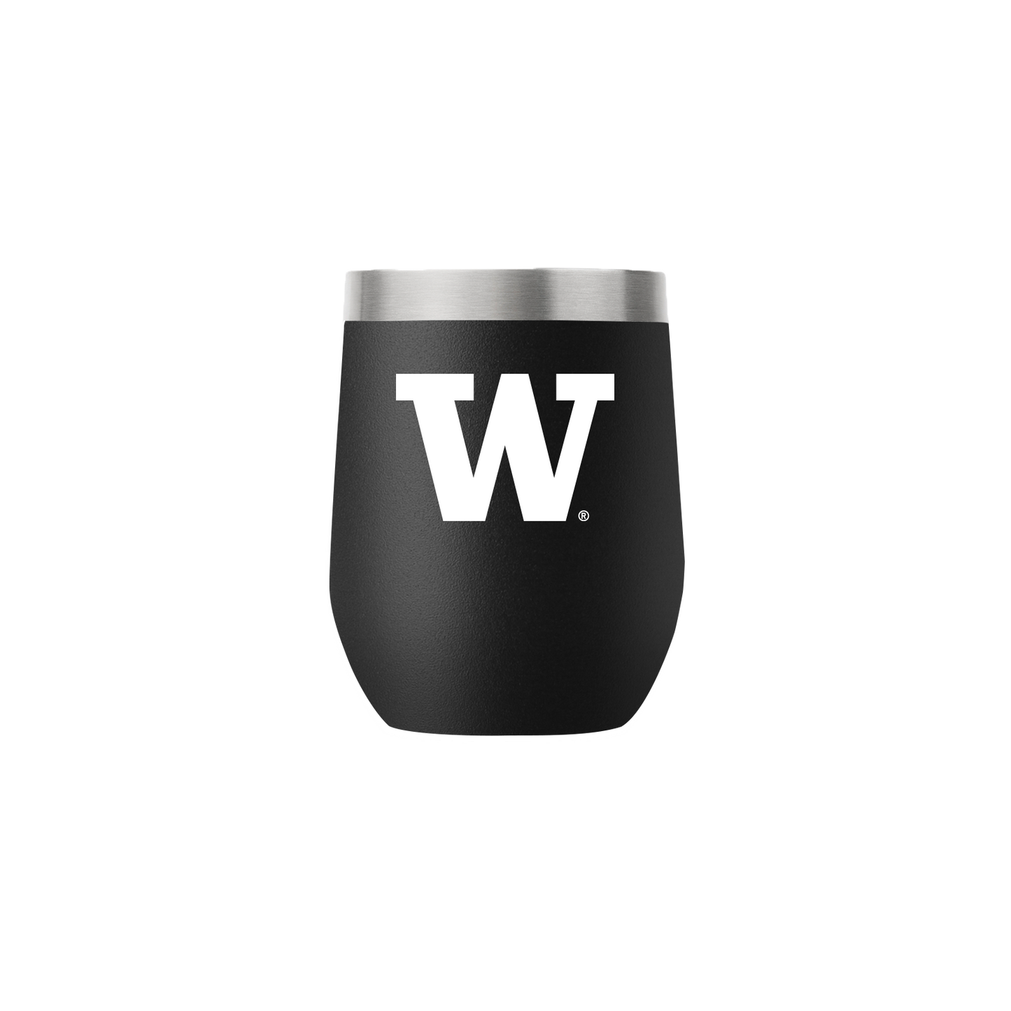 Washington 12oz Stemless Black Tumbler