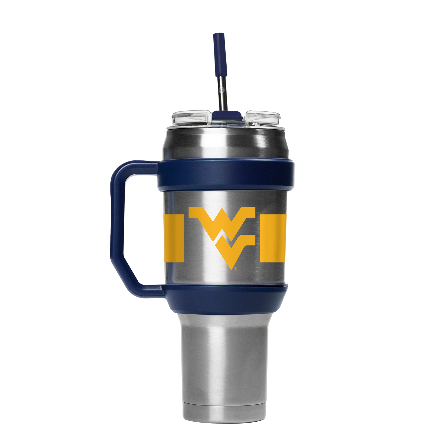 West Virginia 40oz Stainless Steel Tumbler