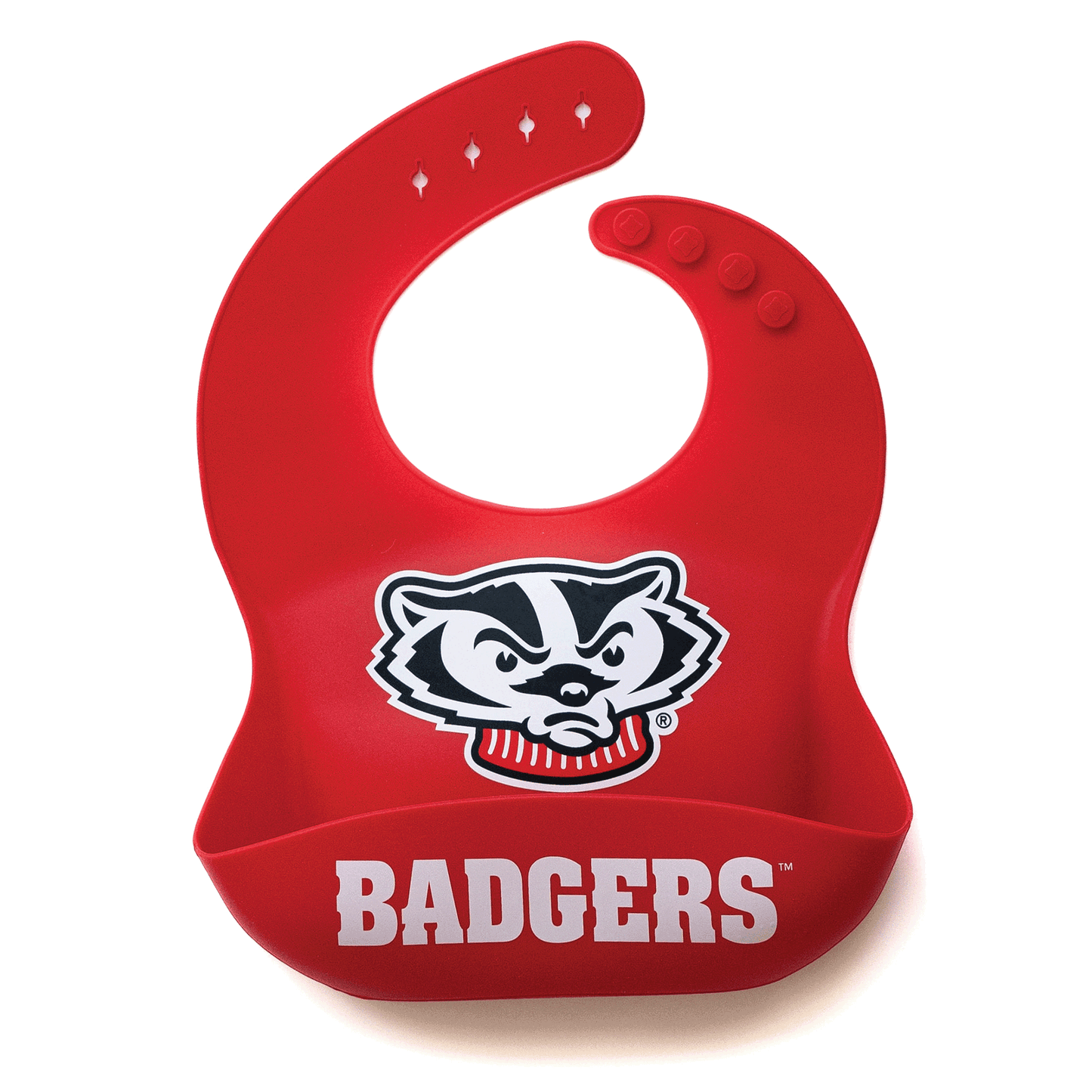Wisconsin Badgers Bucky Baby Bib