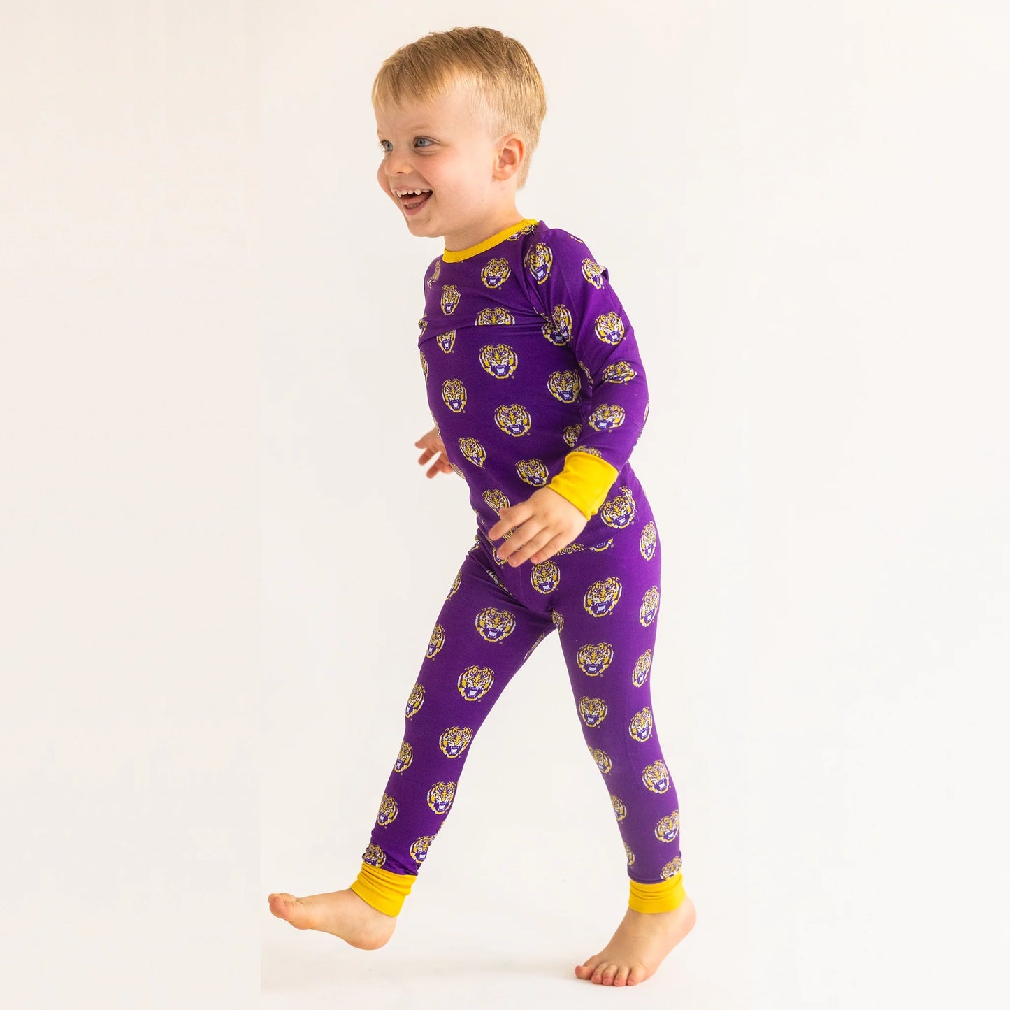 LSU TIgers Two-Piece Pajama Set