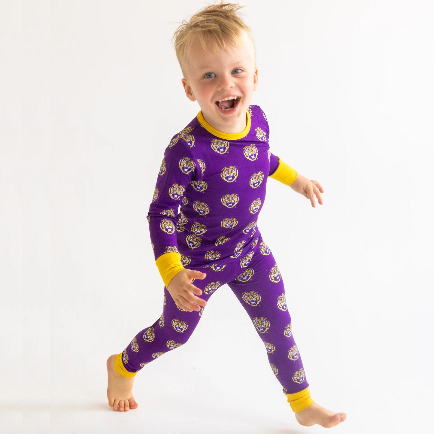 LSU TIgers Two-Piece Pajama Set