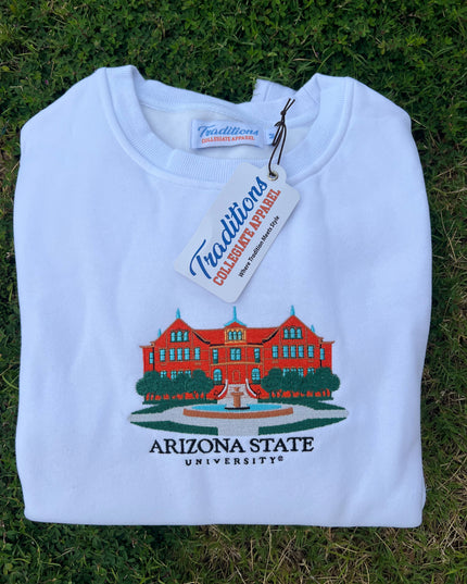 Arizona State Crewneck - White