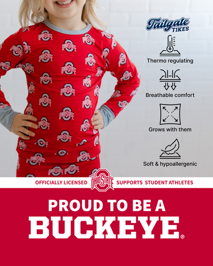 Ohio State Buckeyes Two-Piece Pajama Set