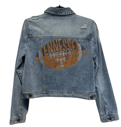 Licensed Game Day Jacket, Blue Denim, Tennessee Vols Football