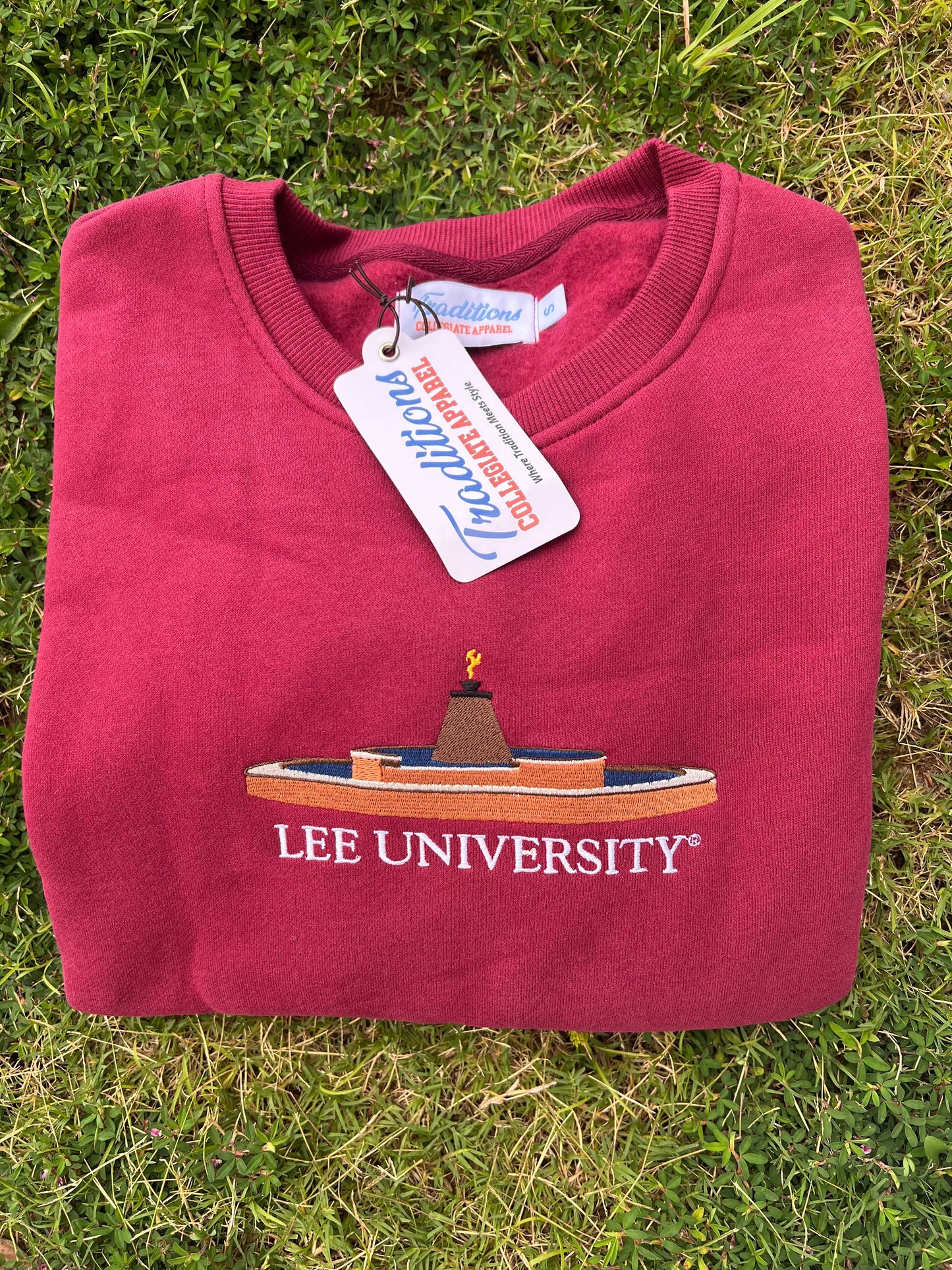 Official Lee University Crewneck (Red)