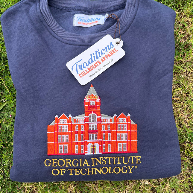 Georgia Tech Crewneck - Navy