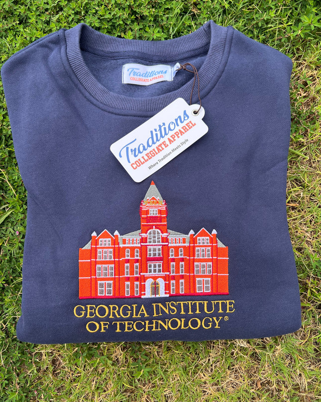 Georgia Tech Crewneck - Navy