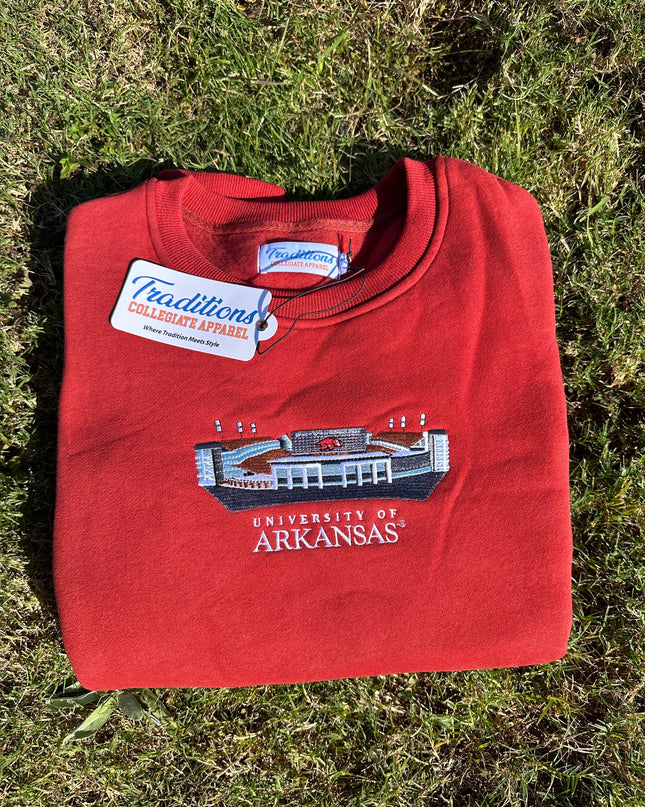 Arkansas Stadium Crewneck