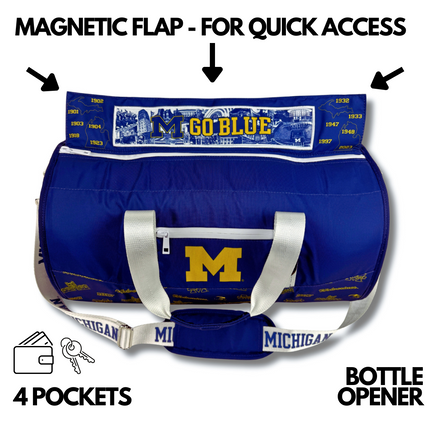 University of Michigan Duffle Cooler
