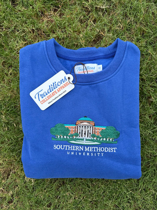 Official SMU Crewneck (Blue)