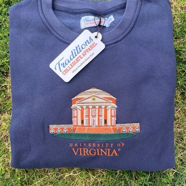 Virginia Crewneck - Navy