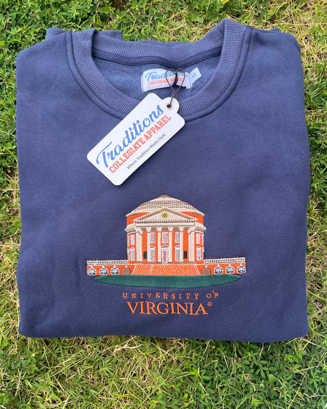 Virginia Crewneck - Navy