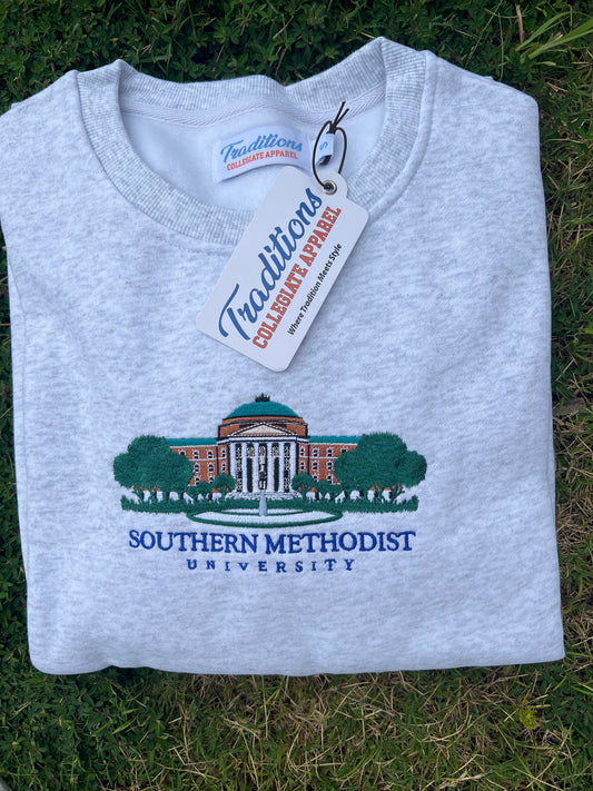 Official SMU Crewneck (Heather Gray)