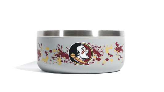 Stainless Steel Pet Bowl - Florida State