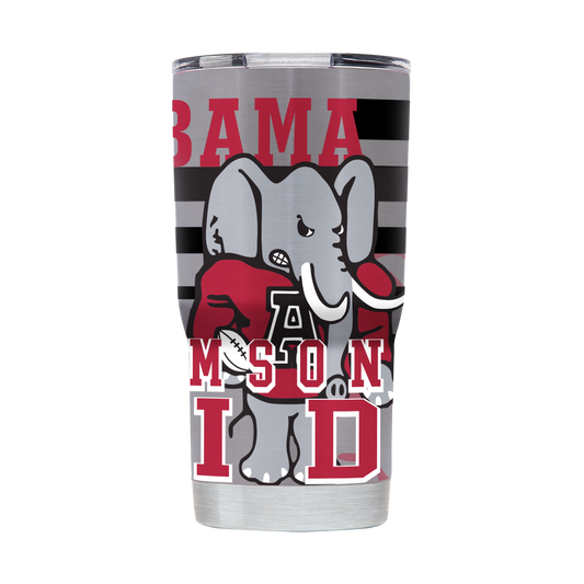 Alabama 20oz College Vault Stainless Steel Tumbler