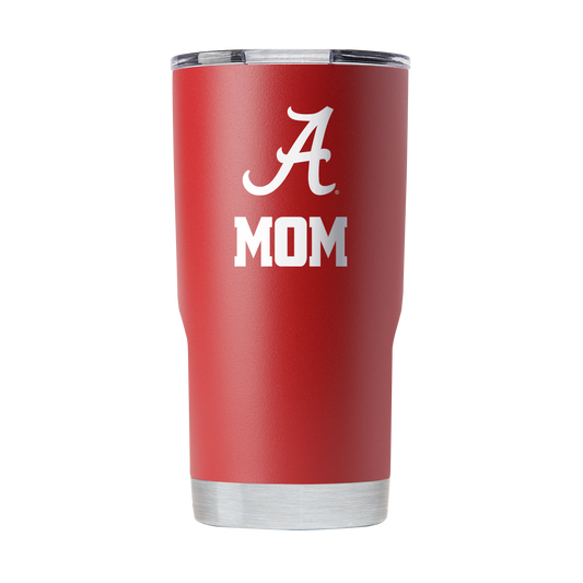 Alabama 20oz Crimson "Mom" Tumbler