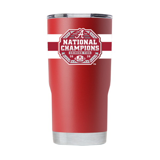 Alabama 20oz National Champs Crimson Tumbler