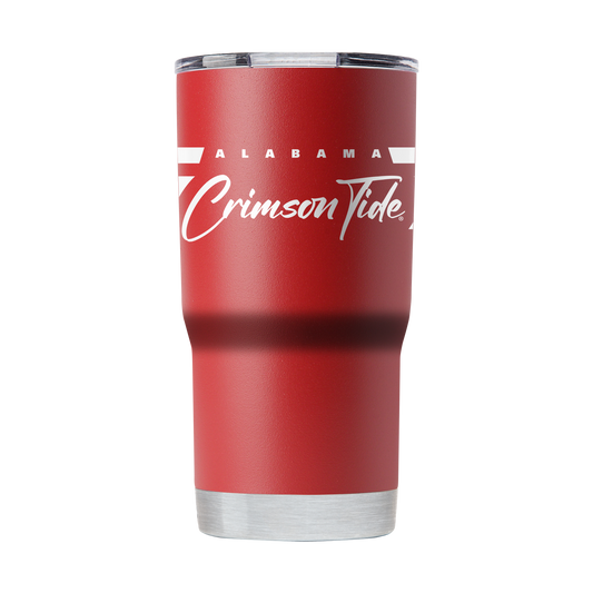 Alabama 20oz Crimson Script Tumbler