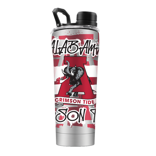 Alabama Vault Collection Stainless Steel Shaker